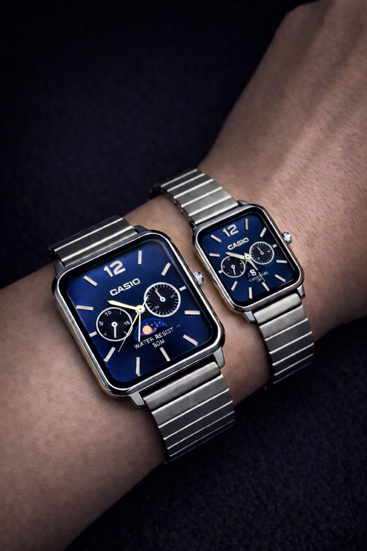 Mavi Casıo Moon - Çiftler için