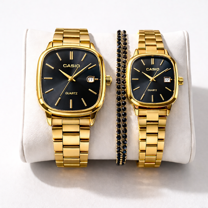 GOLD SİYAH - Tek Saat